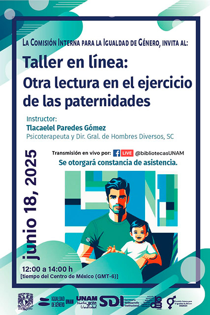 Taller en línea: 'Otra lectura en el ejercicio de las paternidades'
